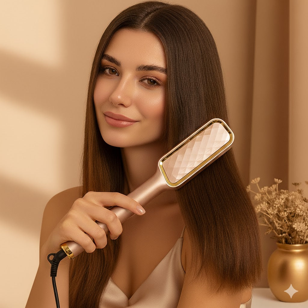 LISSARI Hair Straightening Brush